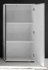 Kommode "Design-D" in weiß Hochglanz Anrichte 60 x 126 cm Produktbild-Vorschau 3