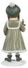 Clayre & Eef Dekorationsfigur Mädchen 13 cm Grün Polyresin Produktbild-Vorschau 3