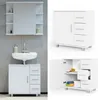 Vicco Waschbeckenunterschrank Ilias, 60 x 60.8 cm, Weiß Produktbild-Vorschau 2