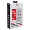 Maclean zásuvková lišta 6cestný prodlužovací kabel + 4xUSB Náhled obrázku produktu 11
