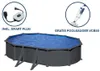 GRE Ovaler Stahlwandpool mit Anthrazitoptik KITPROV508GY – Produktbild-Vorschau 1