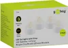 4er-Set LED-Teelichter mit Timer, weiß Produktbild-Vorschau 7