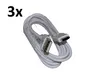 3x Typ-C Ladekabel für Original Samsung Galaxy Xcover 4s Produktbild-Vorschau 2
