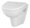 WC sedadlo CERSANIT Parva, duroplast, biele, Soft-Close Náhľad obrázku produktu 8