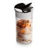 A clear studio shot of a spice jar filled with spices and salt. Produktbild-Vorschau