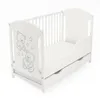 Lit bébé Hugo 60x120 cm avec barrière et tiroir | sans Voir les images du produit 4