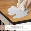 A hand is wiping a spill off a wooden surface with a cloth. The bottom of the image has text overlay. Náhľad obrázku produktu