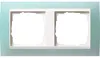 GIRA 0212395 Abdeckrahmen 2fach Zwischen rahmen RW gl. Produktbild-Vorschau 1