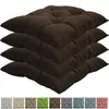 Stuhlkissen Genua 38x38 cm 4er Pack Sitzkissen mit Produktbild-Vorschau 1