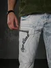 CD272 Herren bequeme Jeans mit bestickten Nähten in Produktbild-Vorschau 3