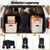 HAUSPROFI 200L Bollerwagen faltbar offroad schwarz, Produktbild-Vorschau 4