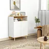 HOMCOM Meuble de rangement, buffet cuisine, avec étagère Voir les images du produit 2