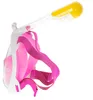 Voll faltbare Schnorchelmaske S/M Pink Produktbild-Vorschau 8