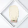 Rękawica jedwabna do peelingu ciała YEYE Ecru Podgląd zdjęcia produktu 5