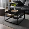 Klebefolie Möbel 45x25 cm - Schwarz Glänzend - Möbelfolie Produktbild-Vorschau 2