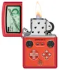 Zippo Sturmfeuerzeug - Retro, Red Matte, Texture Print - Produktbild-Vorschau 5