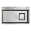 Inbouwspoel 75x45, roestvrij staal, met snijplank, Productafbeelding-voorbeeld 16