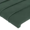 vidaXL Testiera con orecchie Verde scuro 163x16x118/128 cm Anteprima dell’immagine prodotto 5