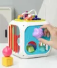 Sensory Cube Educational Sorter MONTESSORI 7in1 Zimbeln Produktbild-Vorschau 4