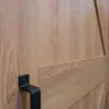 Holzschiebetür Scheunentor Oak verschiedene Größen offene Produktbild-Vorschau 8