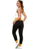 Damen Jogging-HOSE | Monte Carlo 592 Schwarz/Orange L Produktbild-Vorschau 5