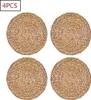 set di 4 tovagliette rotonde intrecciate in giacinto Anteprima dell’immagine prodotto 1