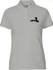 Huuraa Damen Polo Shirt Schlange Kobra Silhouette XXL Sport Produktbild-Vorschau 1