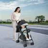 2 in 1 Kinderwagen Buggy Kinderbuggy klappbar Liegebuggy Produktbild-Vorschau 6