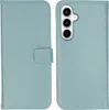 Selencia Echtleder Klapphülle Samsung Galaxy A55 - Air Blue Produktbild-Vorschau 1