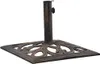 The Living Store Sonnenschirmständer Bronze 12 kg 49 cm Produktbild-Vorschau 1