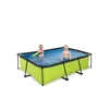Two children are playing in a rectangular swimming pool. Náhľad obrázku produktu
