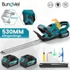 Akku Heckenschere 21V 1000W Brushless Motor 53cm Produktbild-Vorschau 1