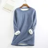 Damen-Fleece-Sweatshirts, Winter-gefütterter Pullover, Produktbild-Vorschau 2