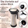 Muskatmühle Edelstahl mit Behälter & Kurbel klappbar Produktbild-Vorschau 5
