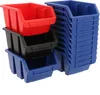 A stack of plastic storage bins in various colors. Anteprima dell’immagine prodotto