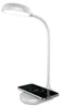 Indukční nabíječka 15 W + stolní lampa Glo Silver Náhled obrázku produktu 1