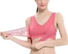 ASKSA Damen Nahtlose Spitzen BHs Yoga Fitness Sport Lace Produktbild-Vorschau 1