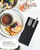 Sovie HORECA Besteckserviette Softpoint "Pub" in Schwarz, Produktbild-Vorschau 6