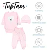 TupTam Baby Mädchen Jungen Bekleidungsset Langarmbody Hose Produktbild-Vorschau 2