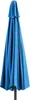 Sonnenschirm 3,5m rund blau Garten Balkon knickbar mit Produktbild-Vorschau 2