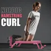 Nordic Hamstring Curl Bank - Verstellbar - Mit Rollen - Produktbild-Vorschau 3