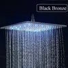 LED sprchová hlavice "déšť" o rozměrech 40 cm - montáž na Náhled obrázku produktu 1