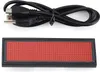USB LED běžící text jmenovka s červeným displejem – posuvná Náhled obrázku produktu 1