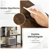 Consolle COSTWAY 100cm con 2 cassetti, tavolo da corridoio Anteprima dell’immagine prodotto 4