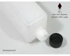 10 Plastikflaschen 500 ml eckig mit schwarzen Produktbild-Vorschau 2