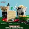 Fußball WM Partyset-2 Deutschland 41-tlg. Geschirr Produktbild-Vorschau 5