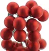 Weihnachtskugeln am Draht 2,5cm Glas 12 Stück - Produktbild-Vorschau 3
