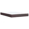 Boxspringbett mit Matratze Dunkelbraun 140x200 cm Stoff Produktbild-Vorschau 9