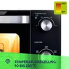 Kleiner freistehender Mini-Elektroofen 48L MPM MPE-17/T Produktbild-Vorschau 3