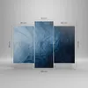 Bild auf Leinwand - Leinwandbild - 3 Teile - Wasser Blau Produktbild-Vorschau 3